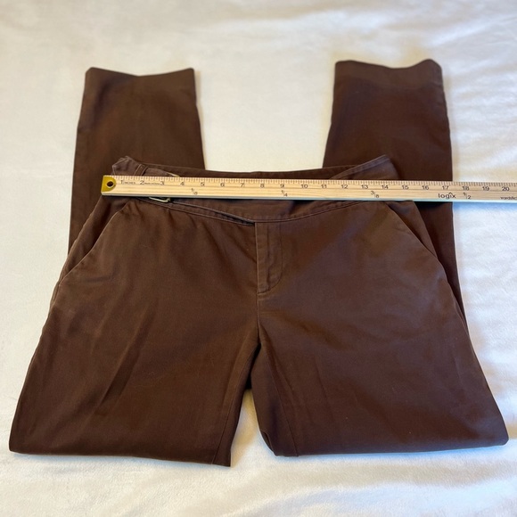 Ralph Lauren Women Dark Brown Chinos - Picture 4 of 10